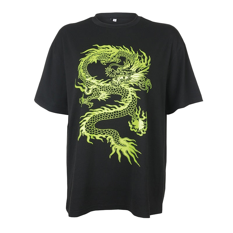 T-shirt Rétro Chinese Dragon