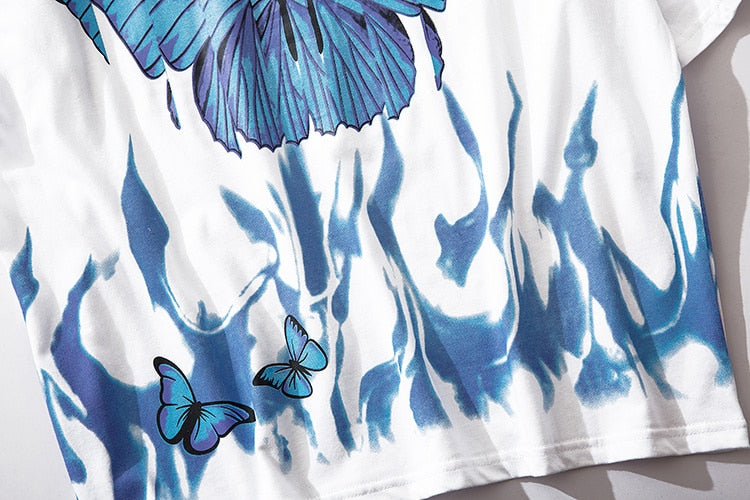 T-shirt Flame Butterfly