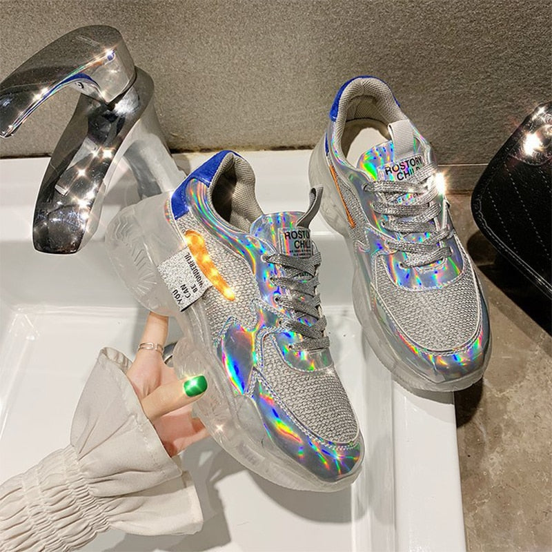 Sneakers transparentes